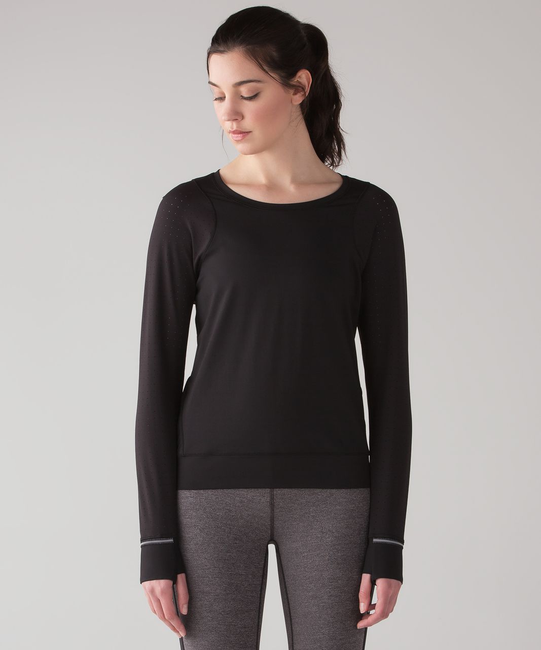 Lululemon Mind Over Miles Short Sleeve 8 Black - $38 - From Caitlin