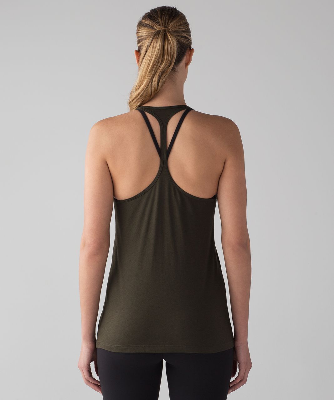 Lululemon Trapeze Racerback - Dark Olive