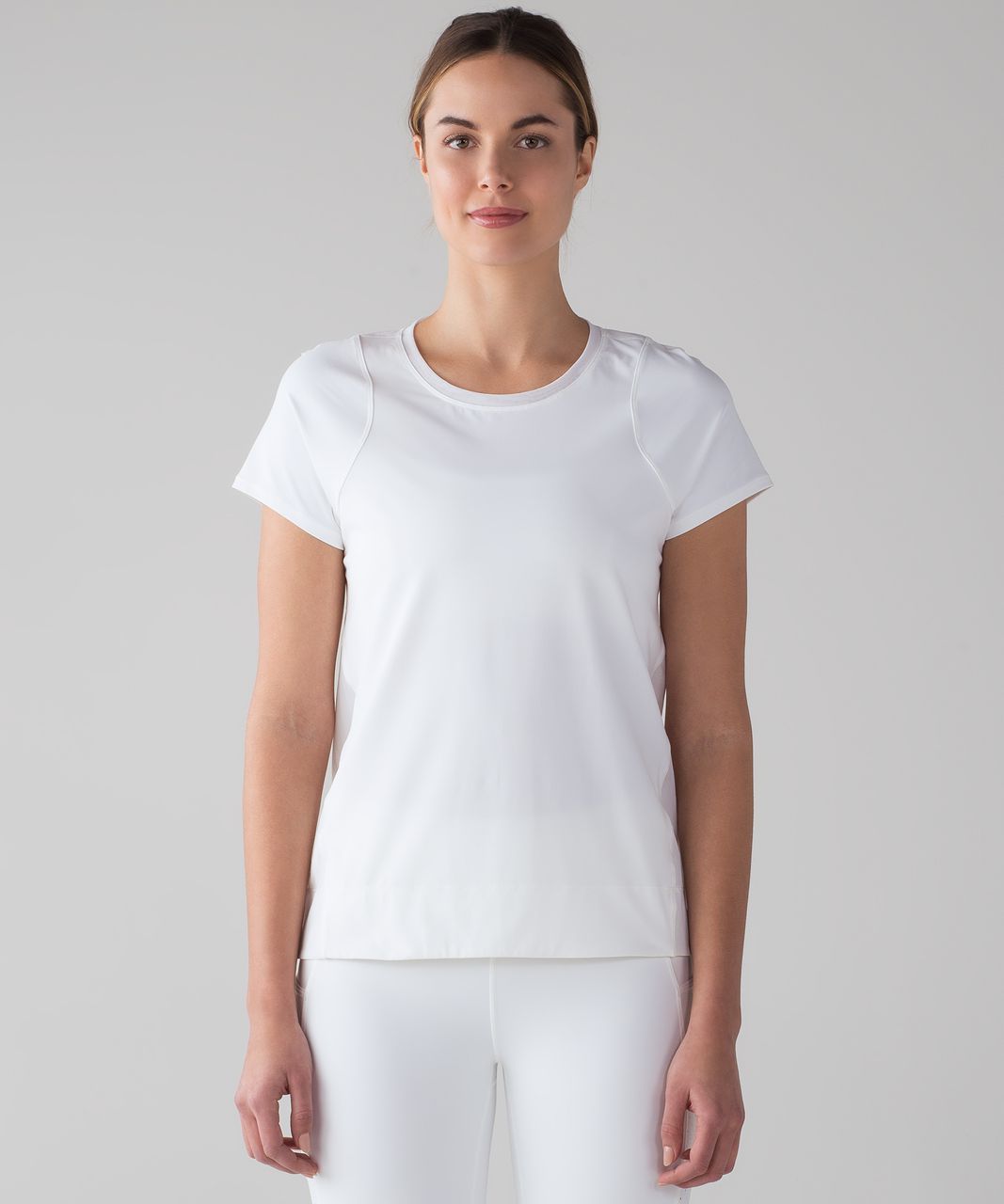 Lululemon Mind Over Miles Short Sleeve - White