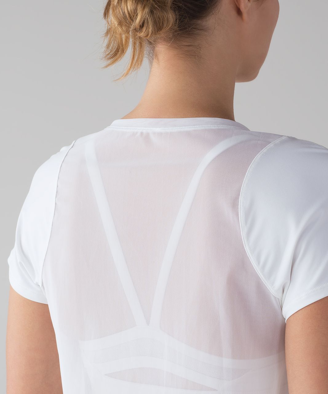 Lululemon Mind Over Miles Short Sleeve - White