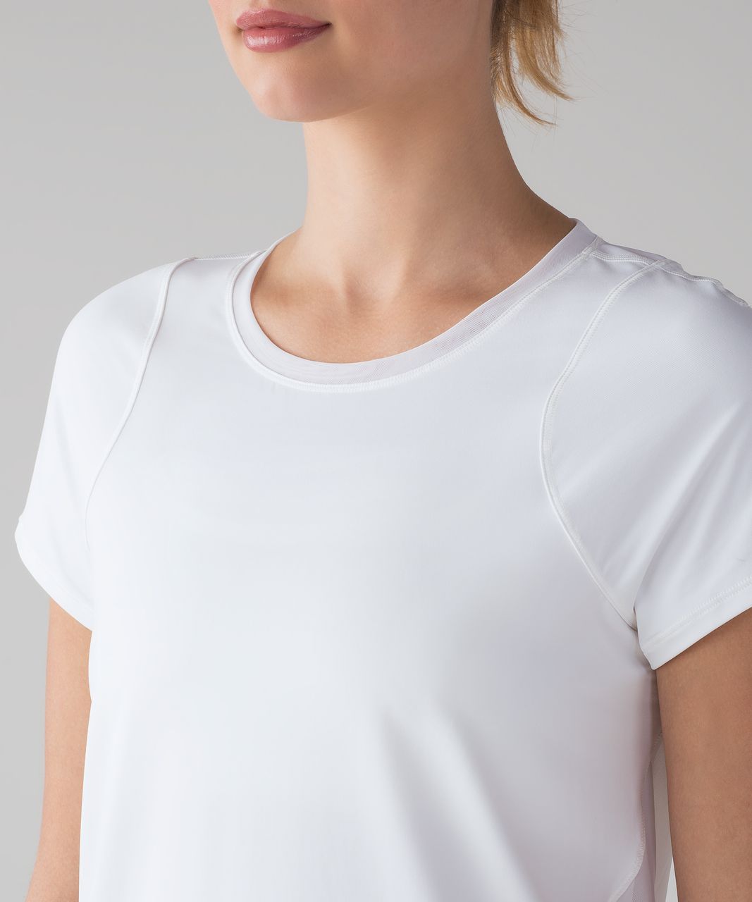 Lululemon Mind Over Miles Short Sleeve - White