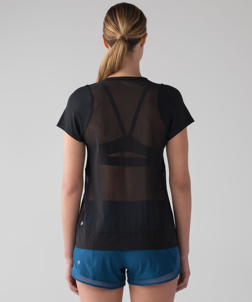 Lululemon Mind Over Miles Short Sleeve - Black - lulu fanatics