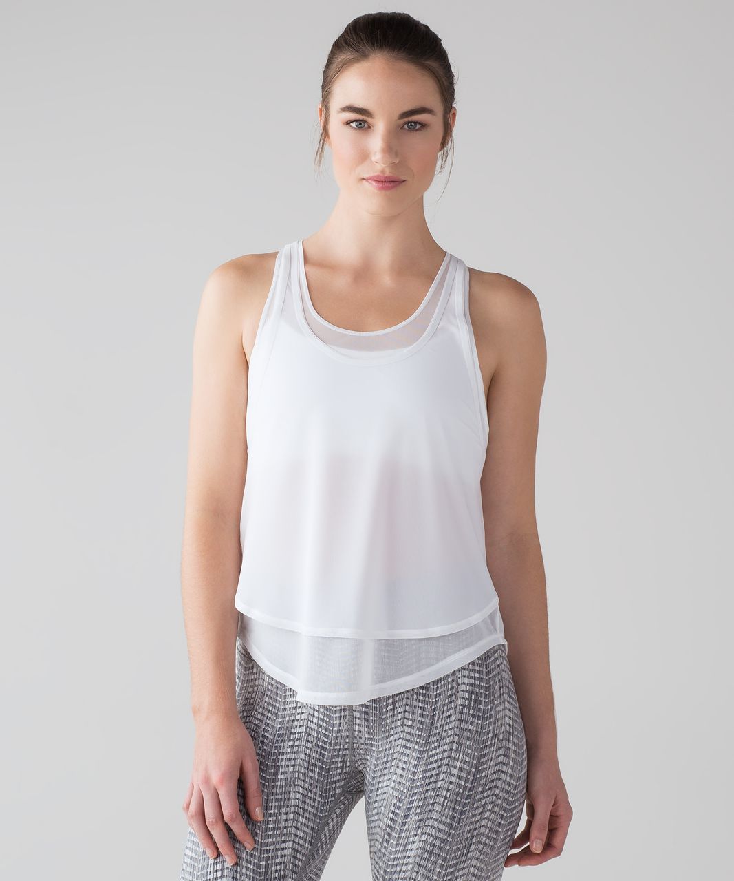 Lululemon Double Time Tank - White