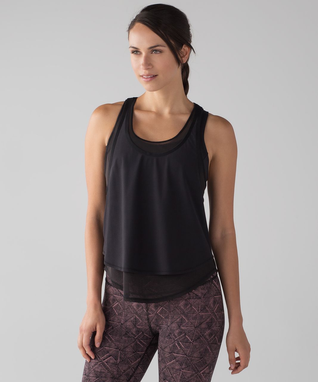 Lululemon Double Time Tank - Black