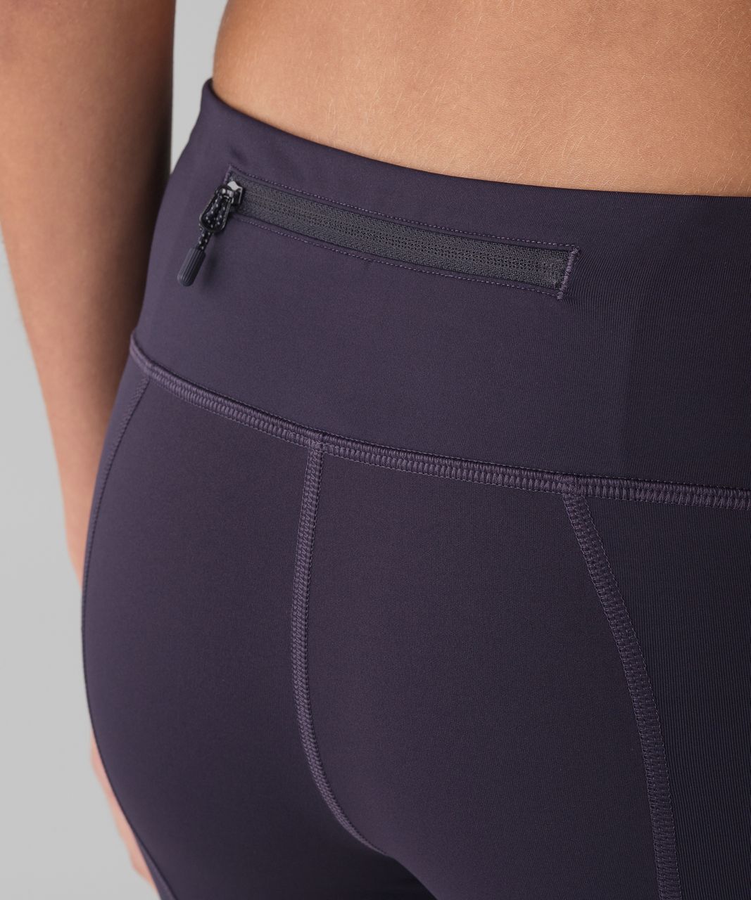 Lululemon Pace Rival Crop (22") - Black Grape