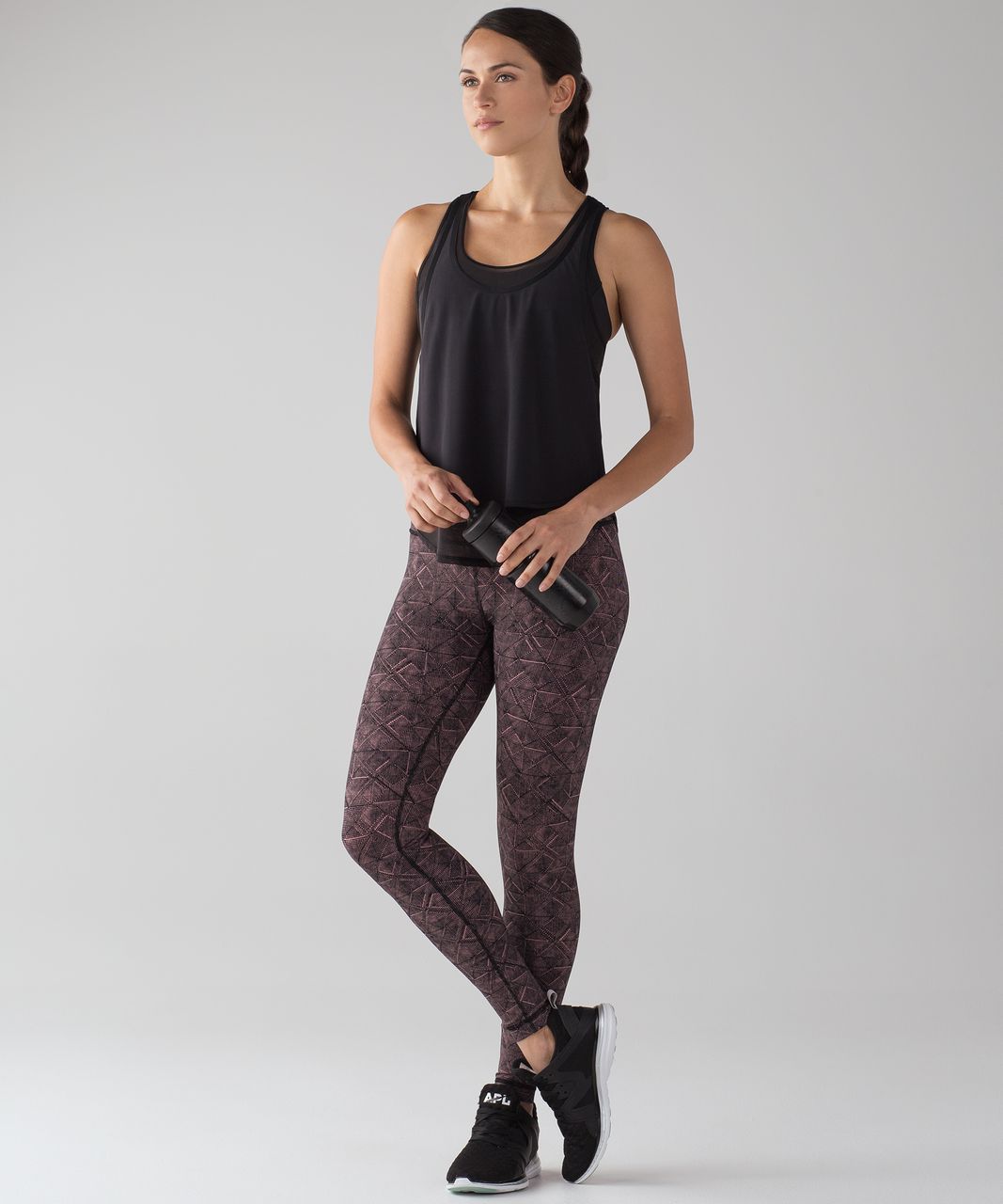 Lululemon Wunder Under Hi-Rise Tight (Full-On Luxtreme 28") - Formation Quicksand Black