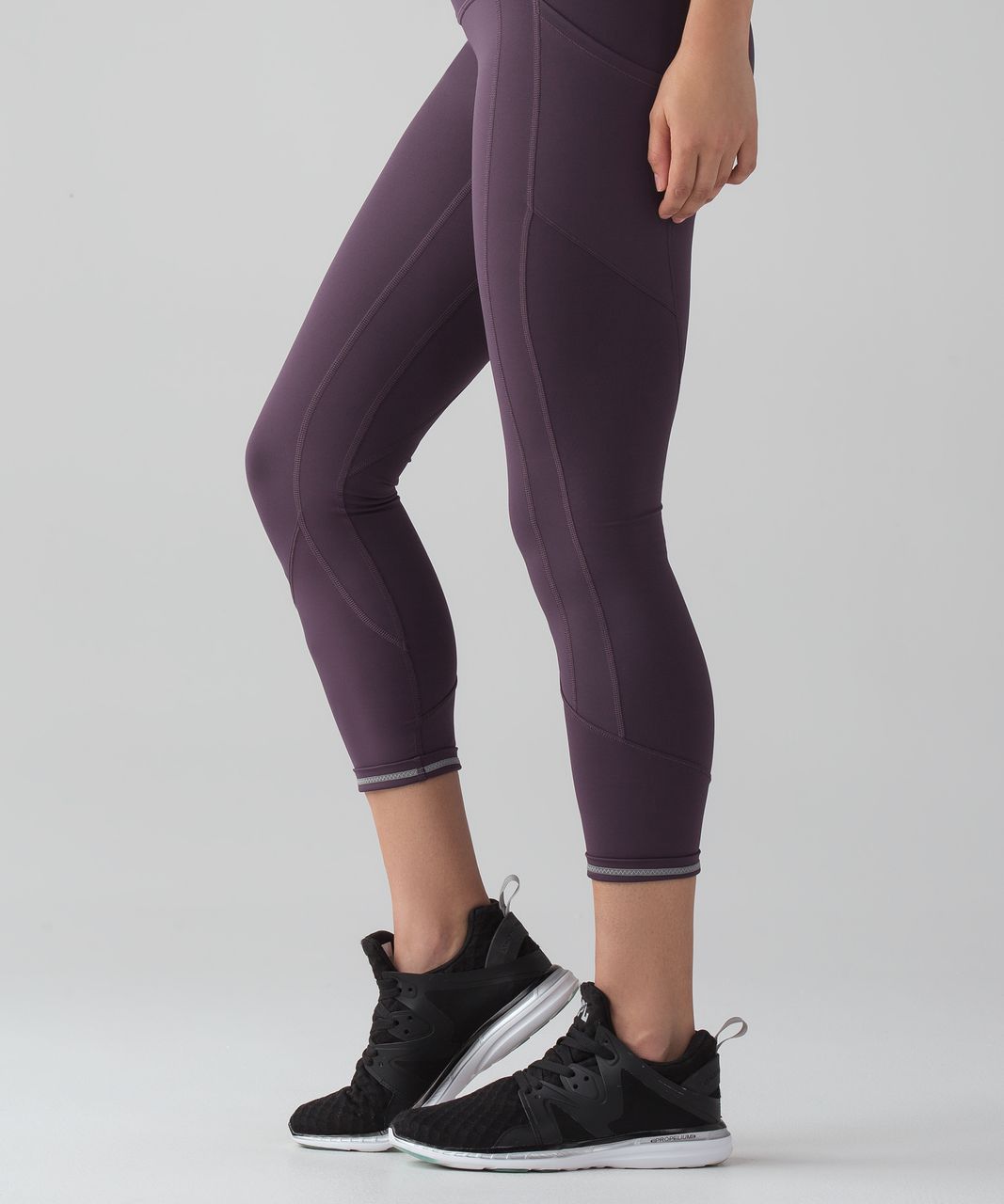 Lululemon All The Right Places Crop II (23) - Black Currant