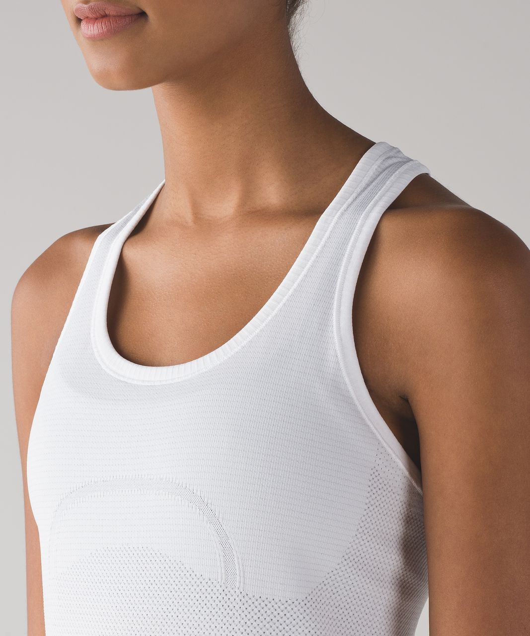 Lululemon Swiftly Tech T-Back - White / White - lulu fanatics