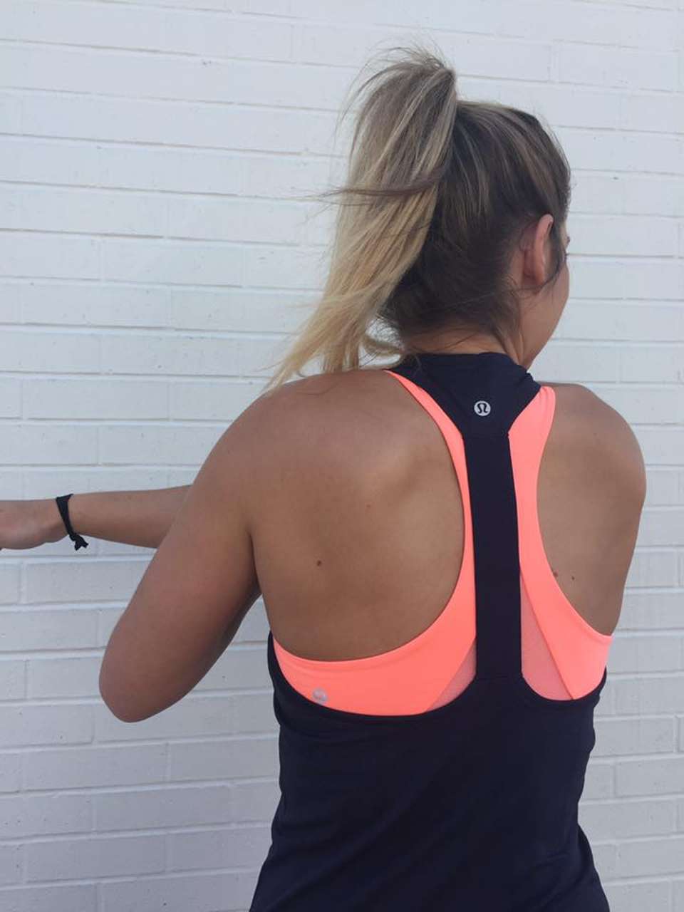 Lululemon Invigorate Bra - Pop Orange - lulu fanatics