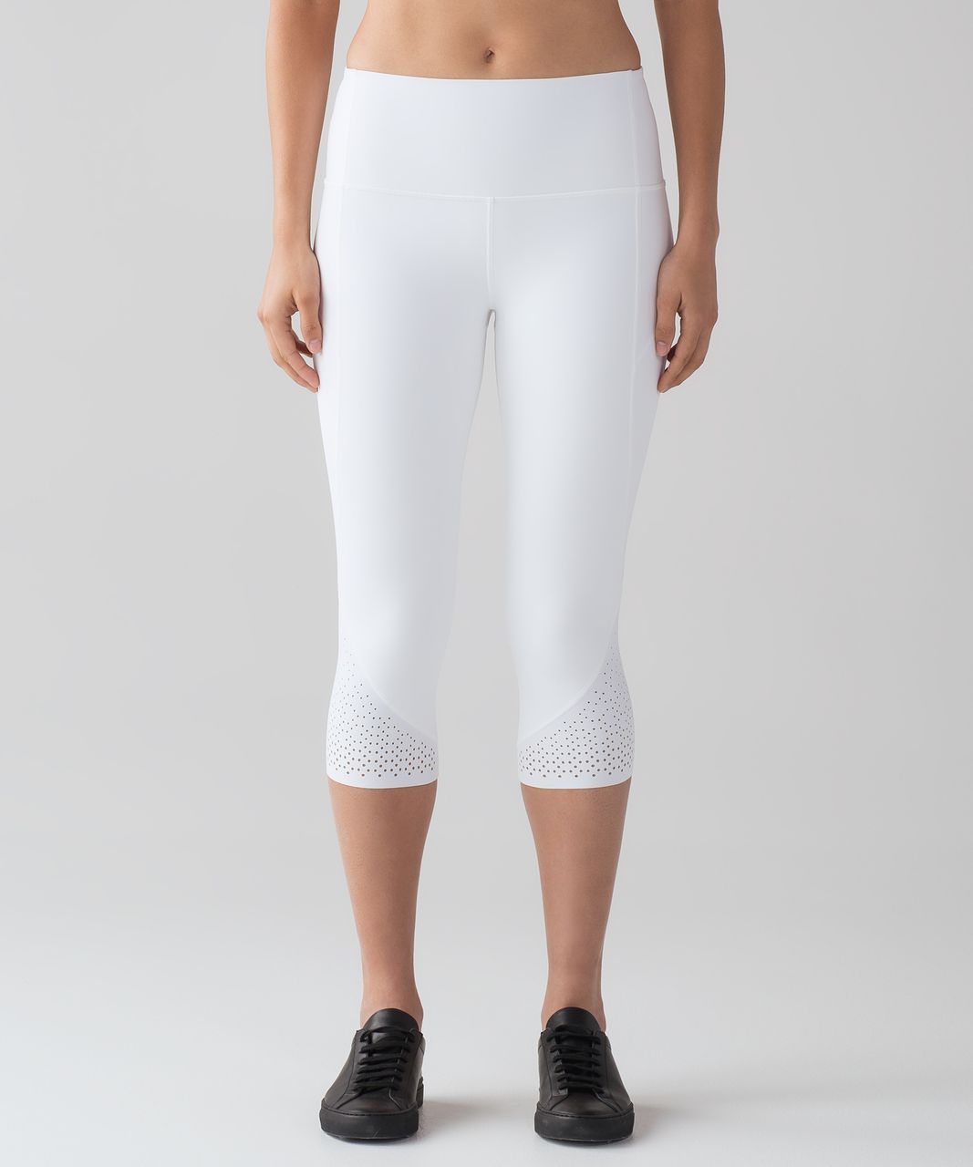 lulu white leggings