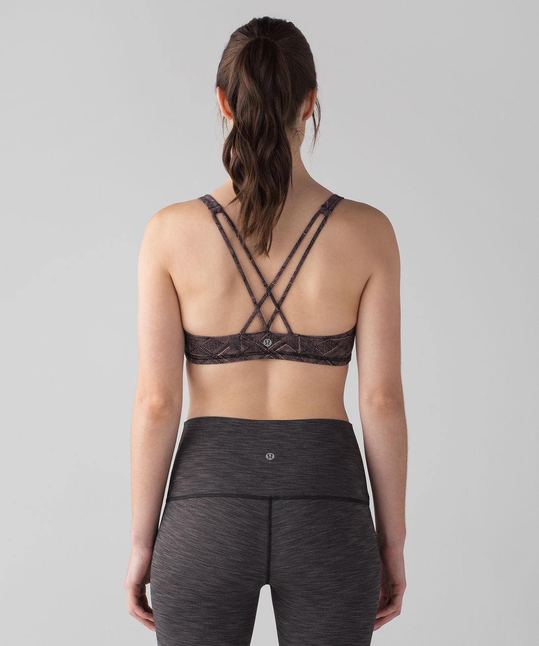 Lululemon Free To Be Bra - Formation Quicksand Black