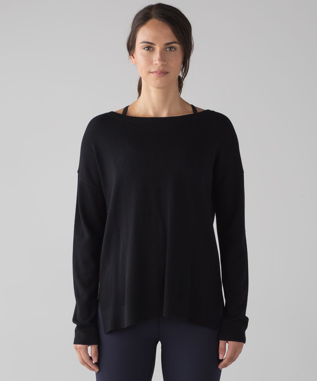 black lululemon sweater