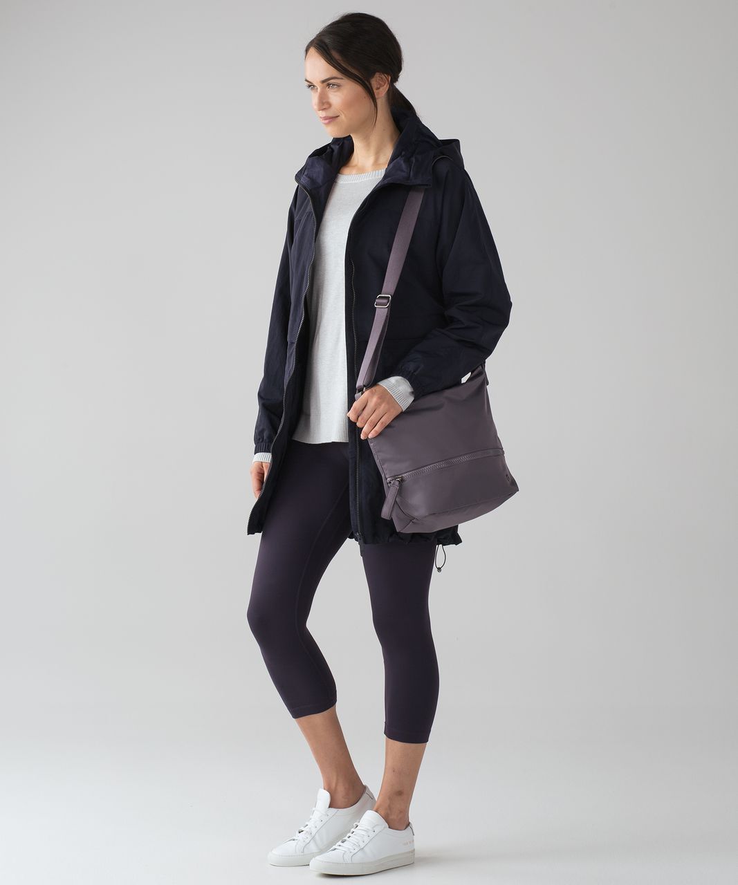 Lululemon Jacquard Multi-Texture Sweater Jacket - Heathered Vapor - lulu  fanatics