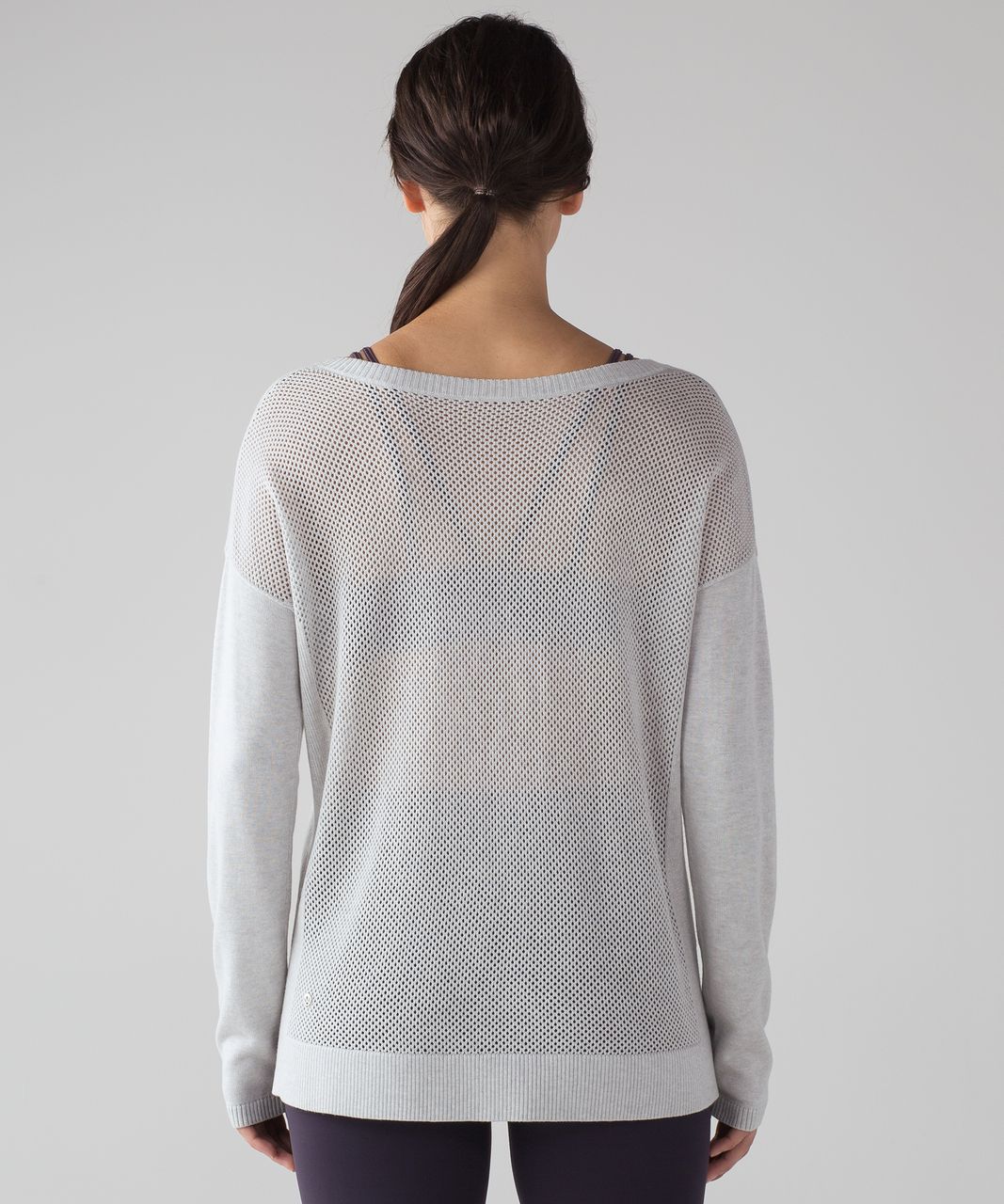 Lululemon Well Being Sweater - Heathered Vapor