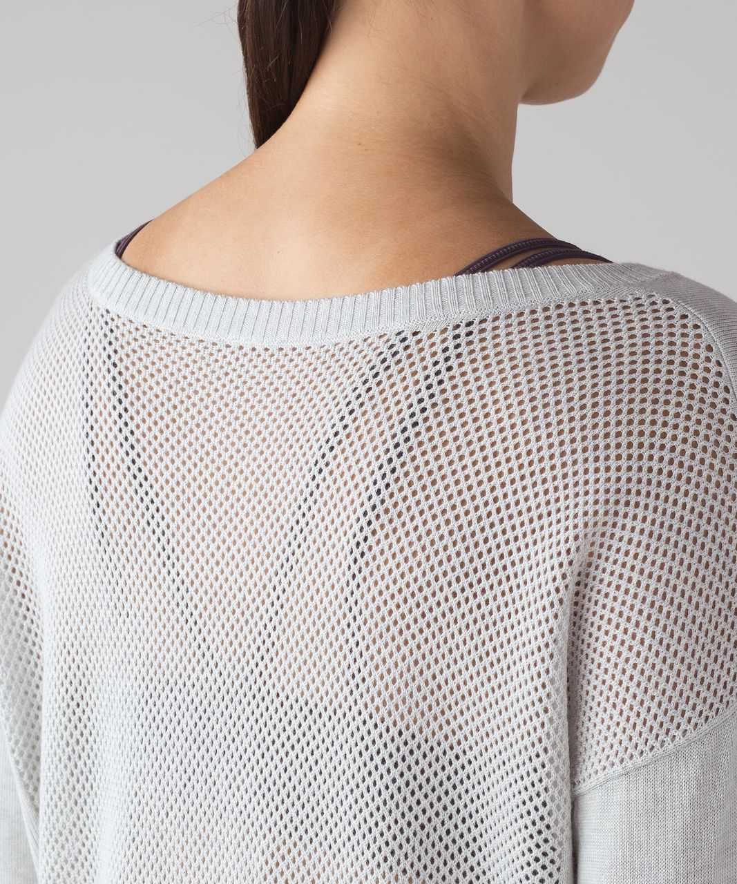 Lululemon Well Being Sweater - Heathered Vapor