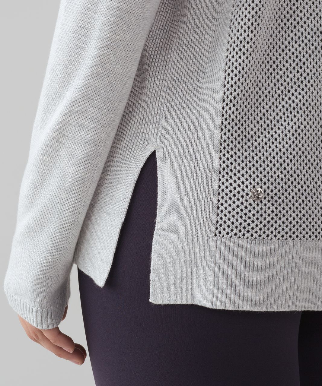 Lululemon Well Being Sweater - Heathered Vapor