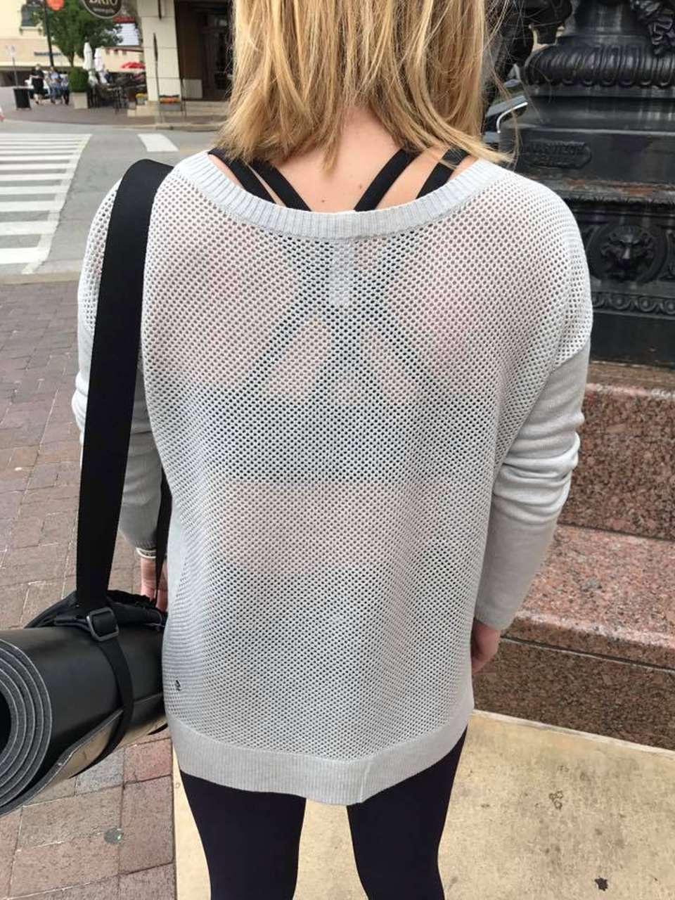 Lululemon Well Being Sweater - Heathered Vapor