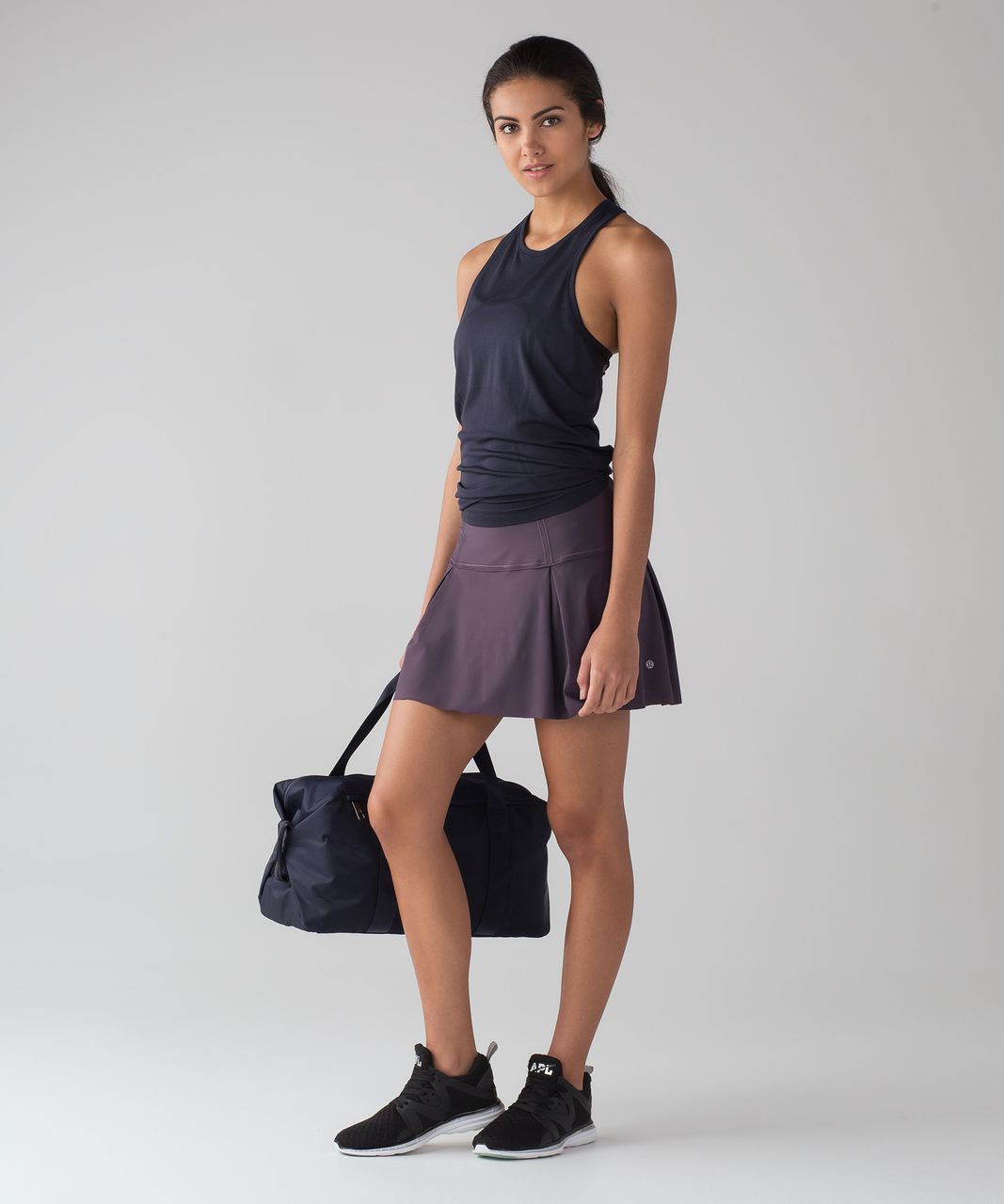 Lululemon Lost In Pace Skirt (Tall) (15") - Black Currant