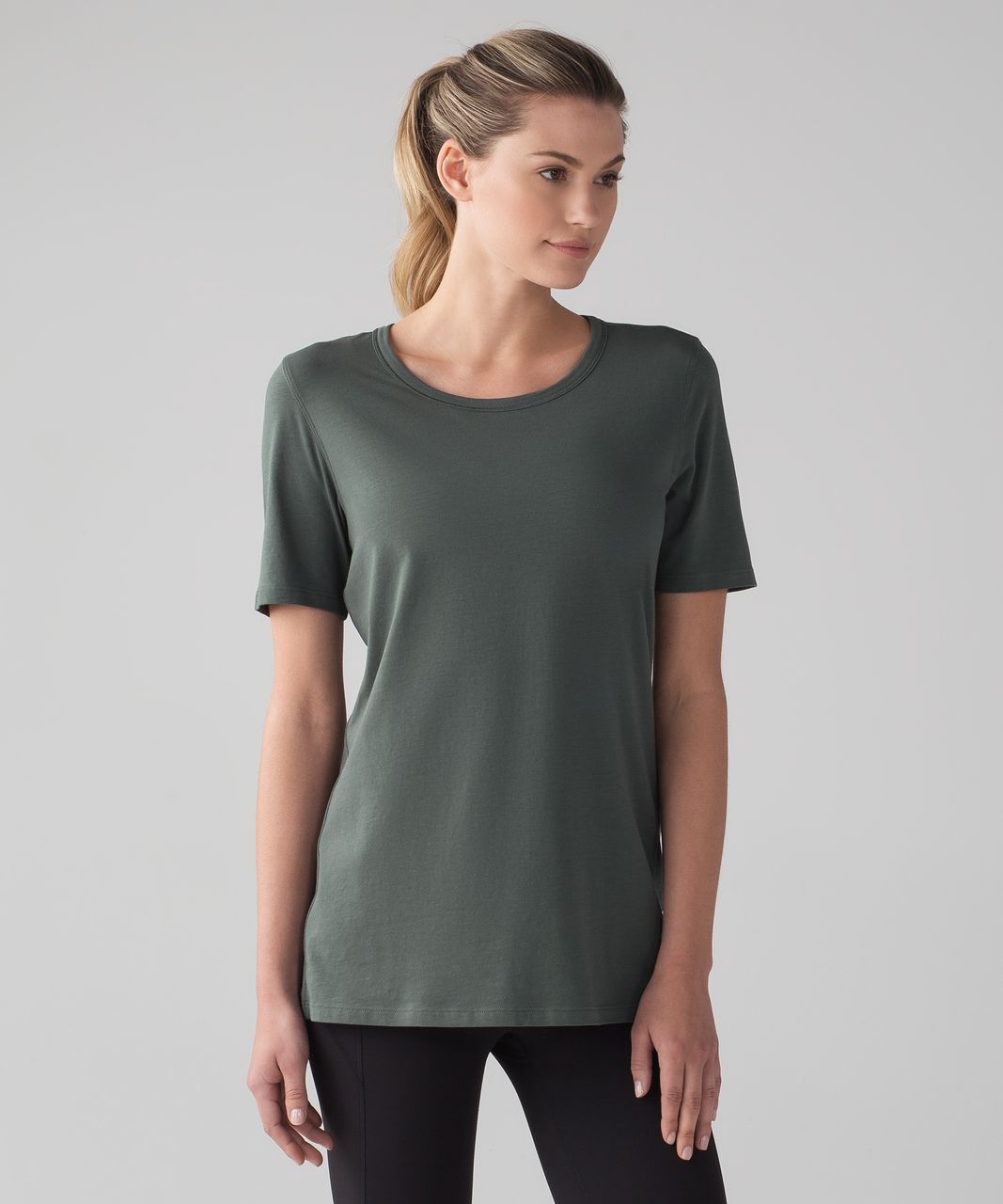 Lululemon Love Tee Crew II - Dark Forest