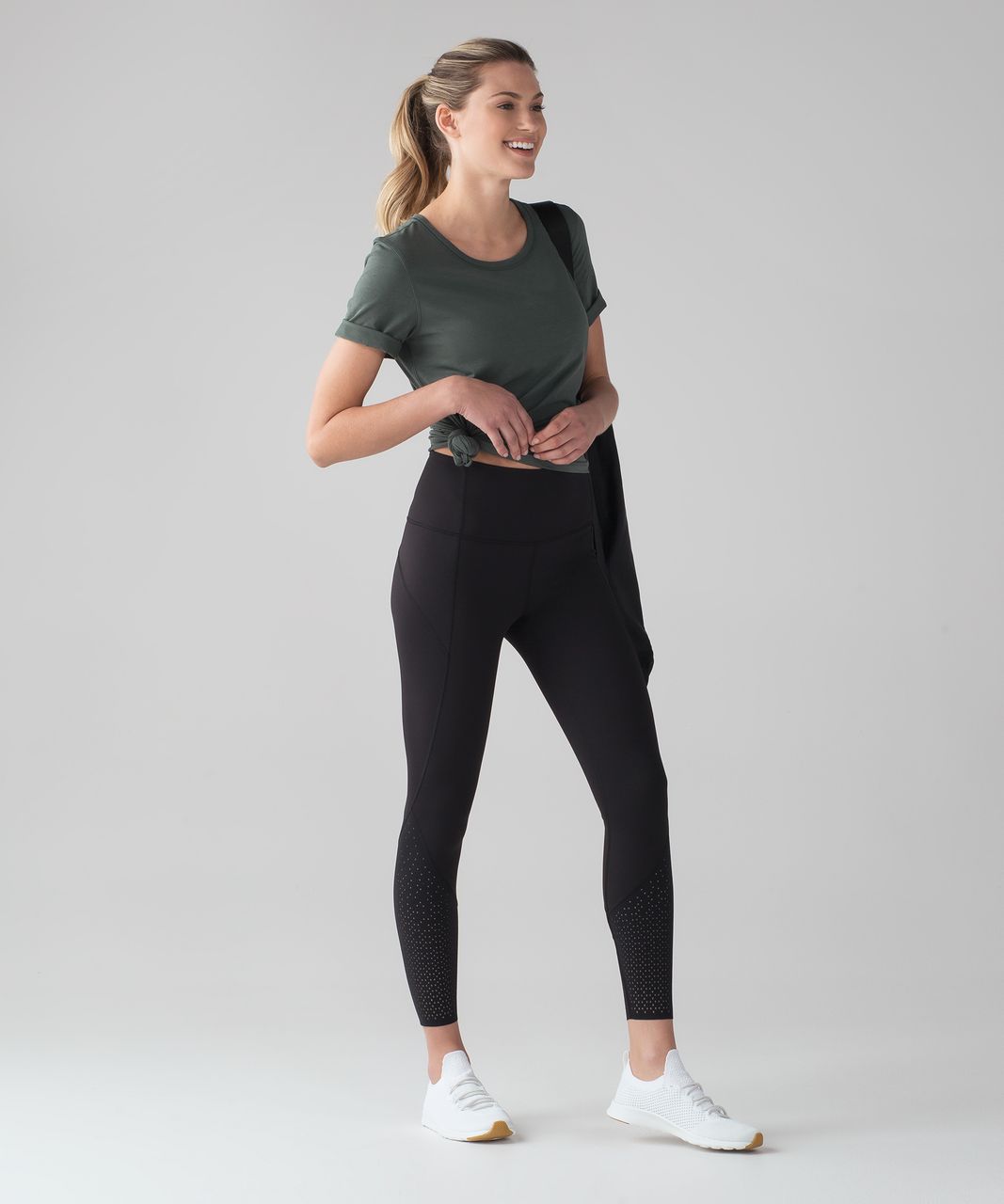 Lululemon Love Tee Crew II - Dark Forest