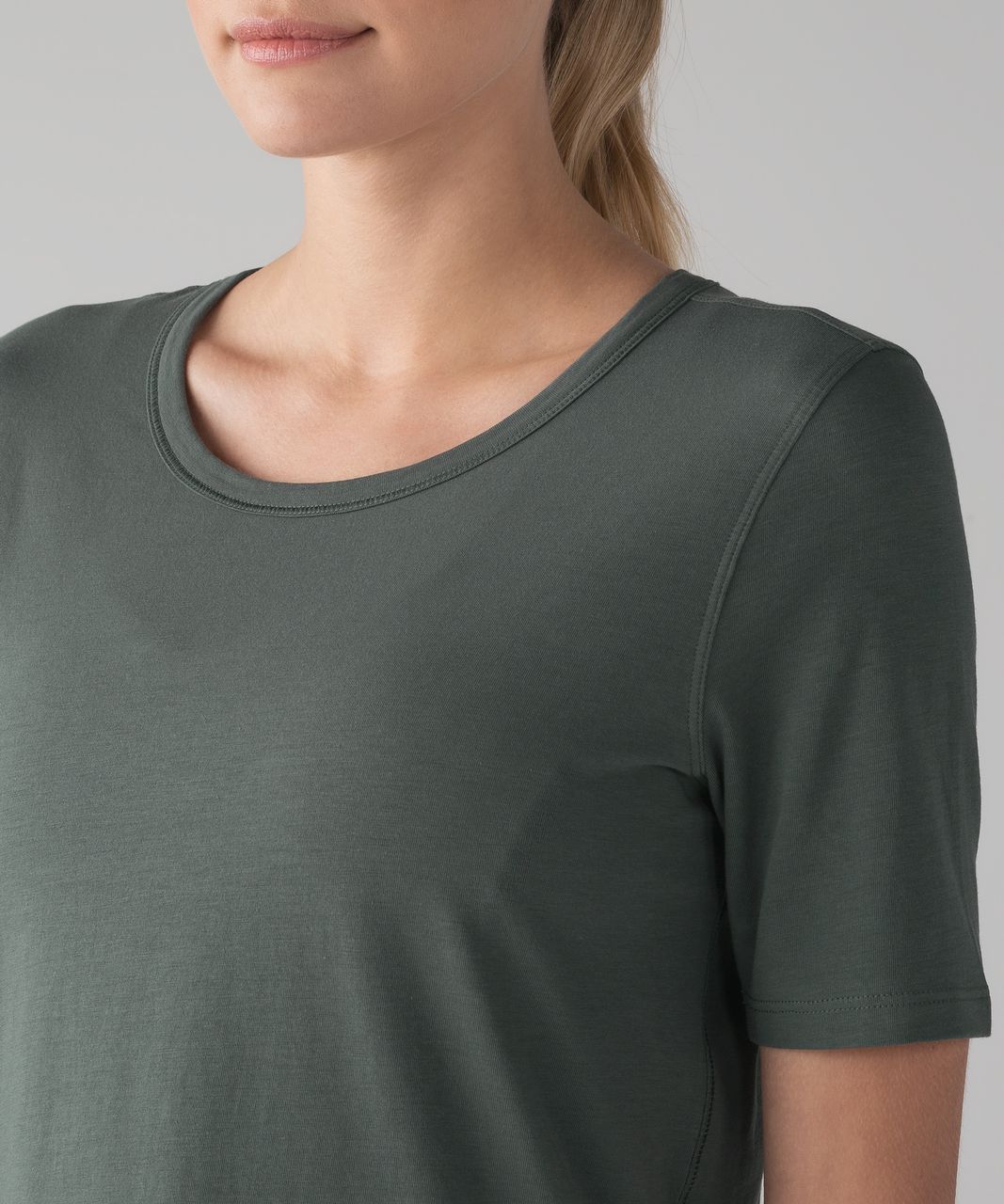 Lululemon Love Tee Crew II - Dark Forest