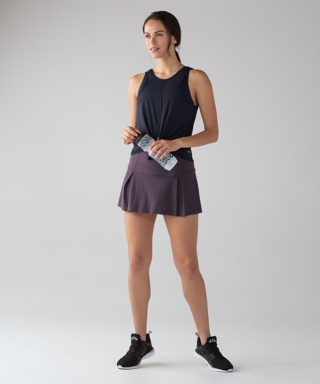 Lululemon Lost In Pace Skirt (Regular) (13") - Black Currant