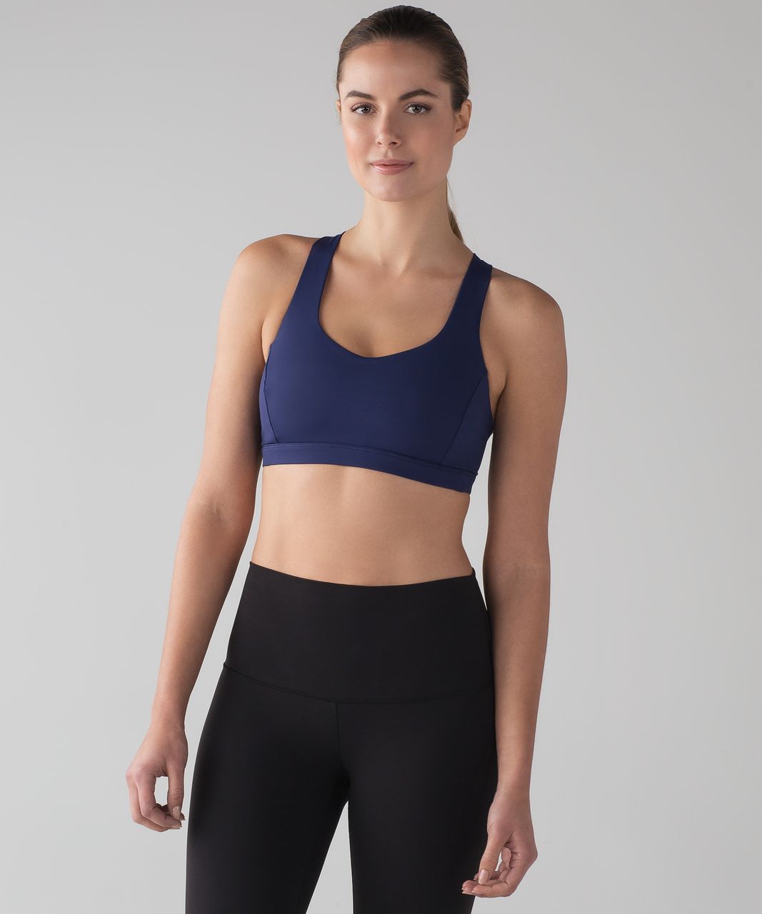 Lululemon Free To Be Serene Bra - Blueberry Jam