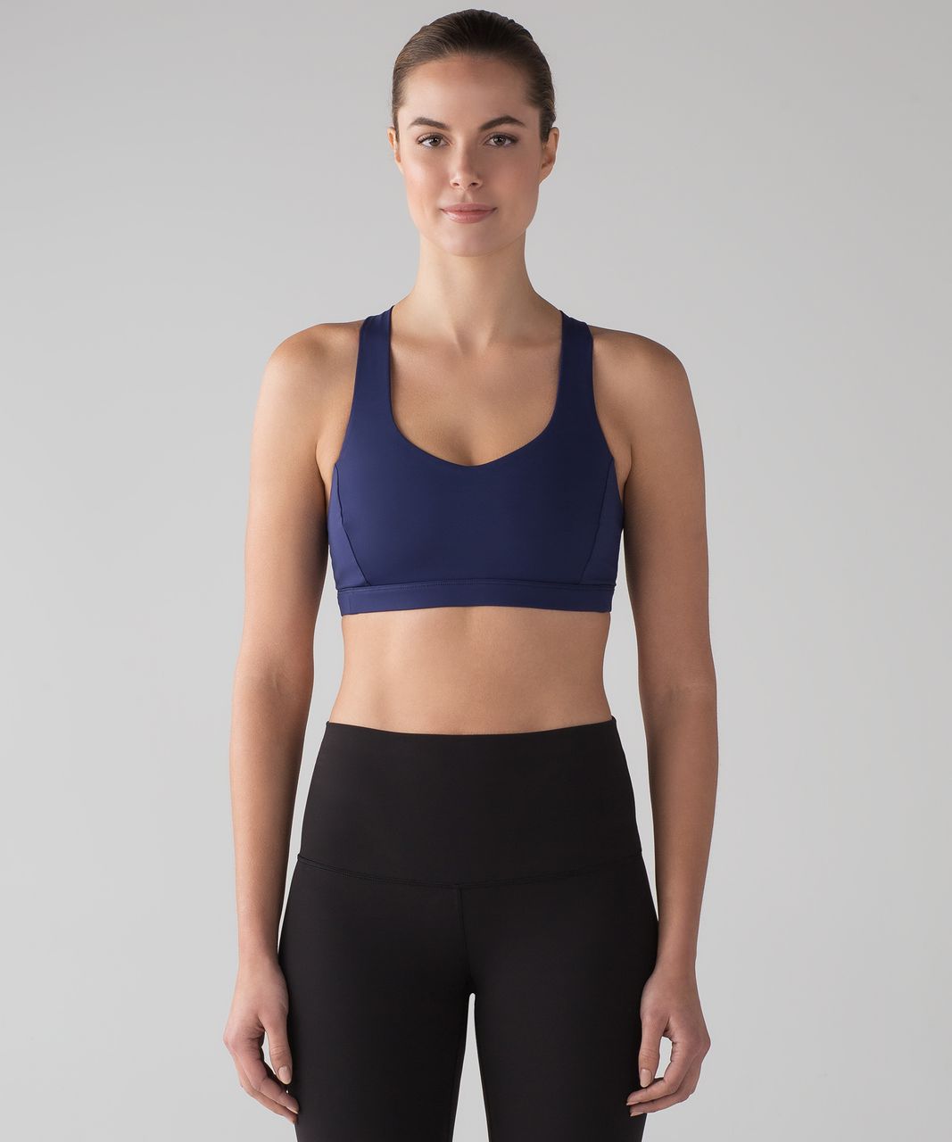 Lululemon Free To Be Serene Bra - Blueberry Jam