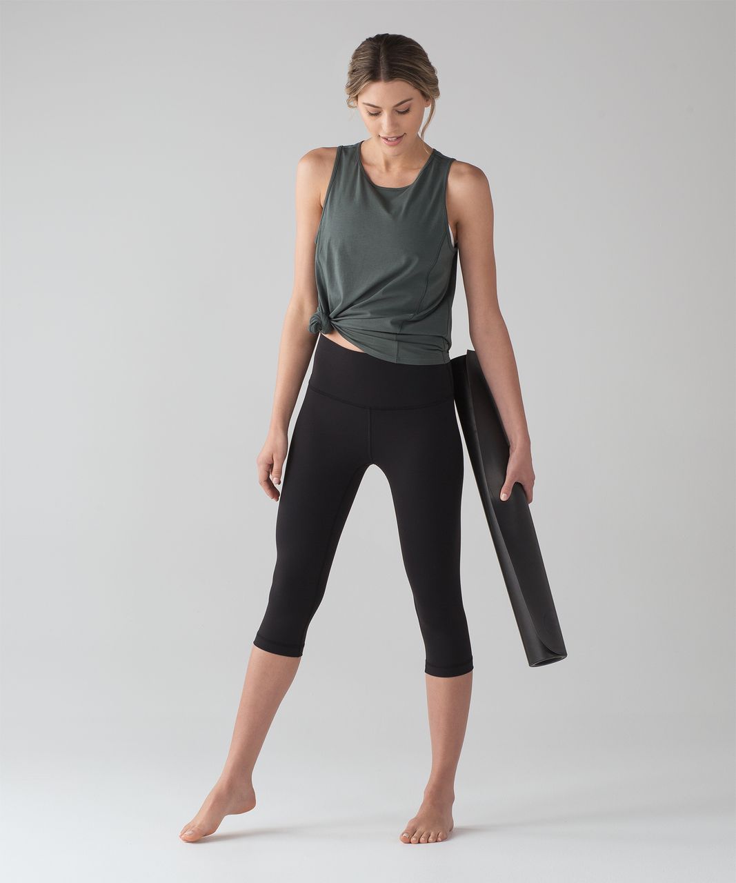 Lululemon Low Key Tank - Dark Forest