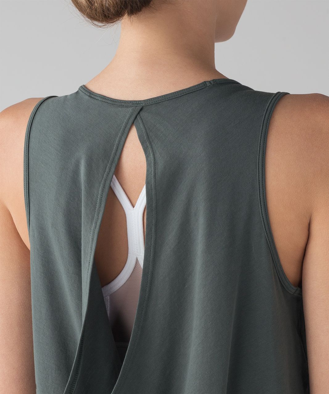 Lululemon Low Key Tank - Dark Forest