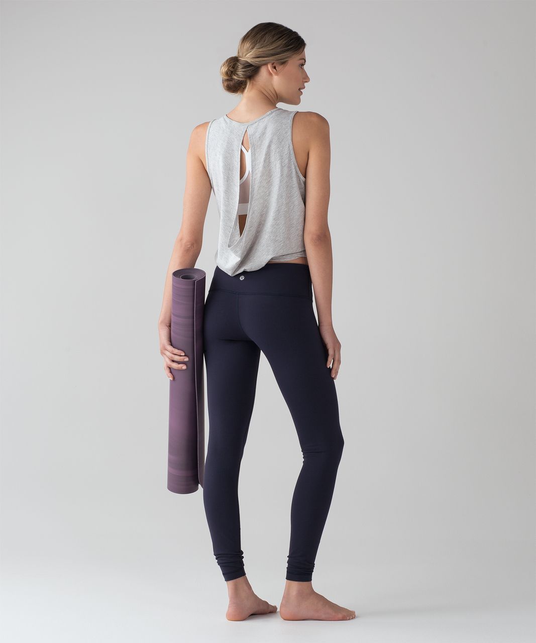 Lululemon Low Key Tank - Heathered Vapor