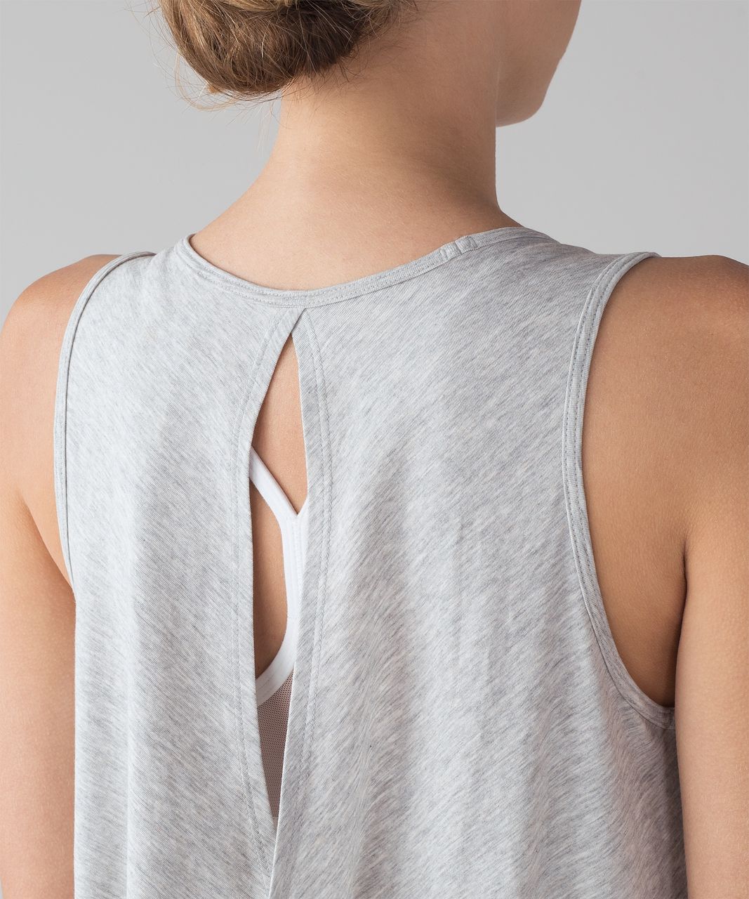 Lululemon Low Key Tank - Heathered Vapor