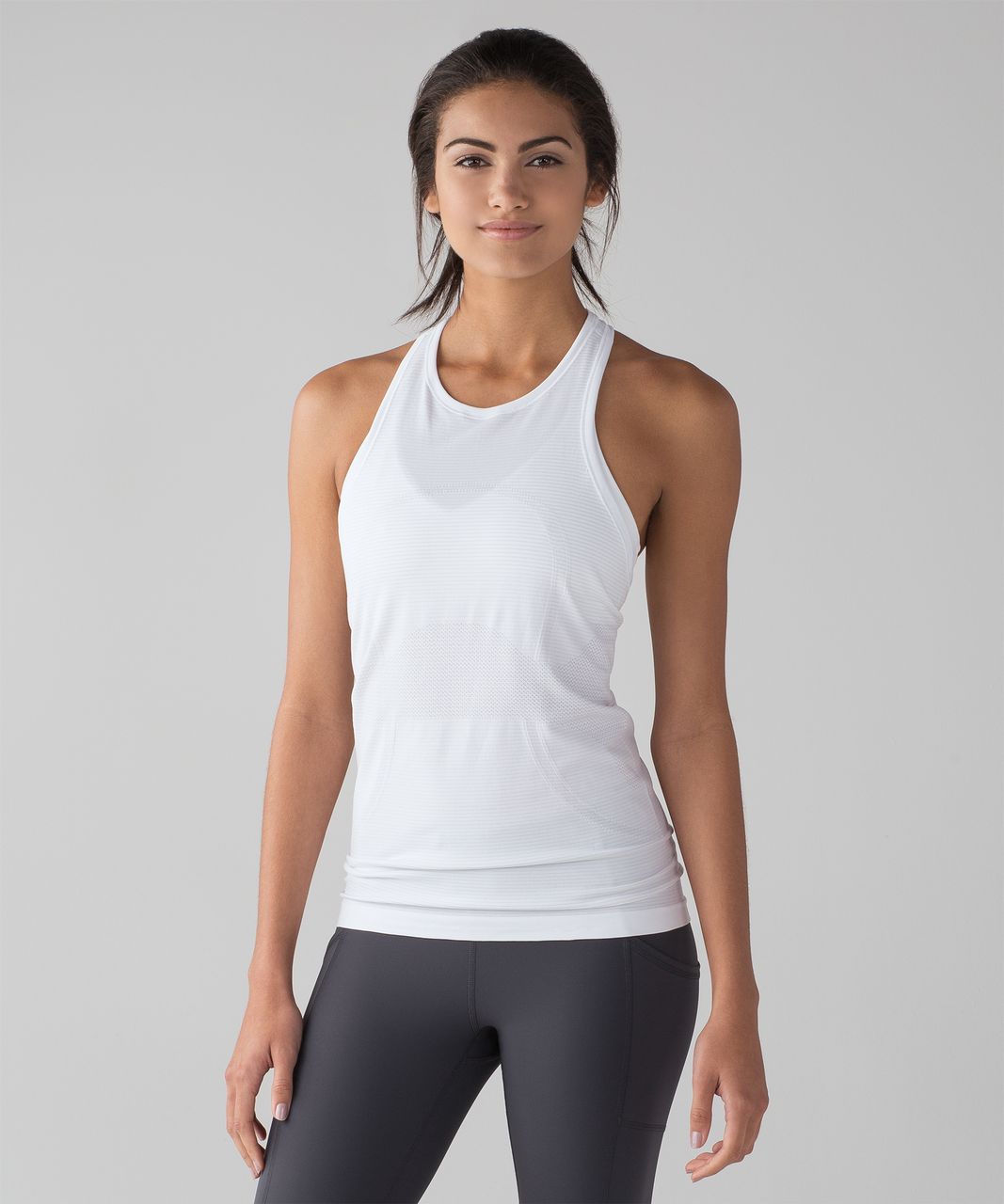 Lululemon Swiftly Tech T-Back - White / White