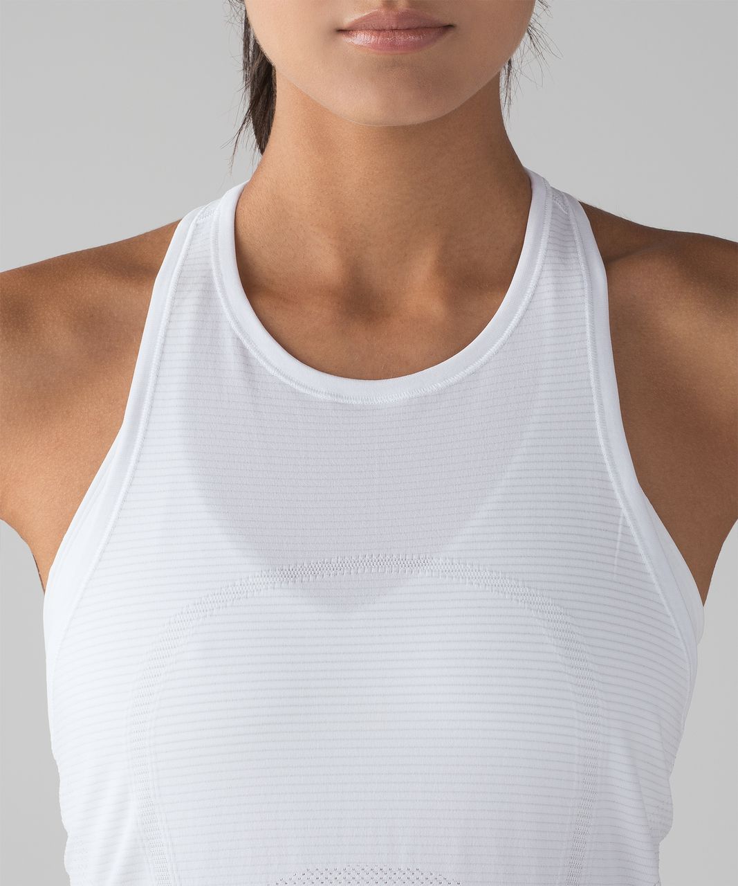 Lululemon Swiftly Tech T-Back - White / White - lulu fanatics