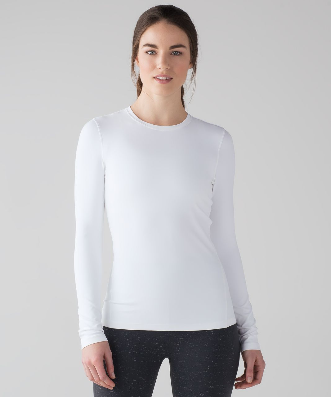 lululemon white long sleeve top