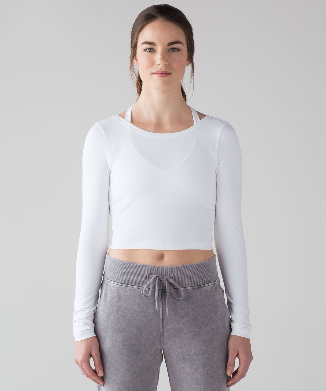 Echt Arise Comfort Cropped Long Sleeve, Women's Fashion