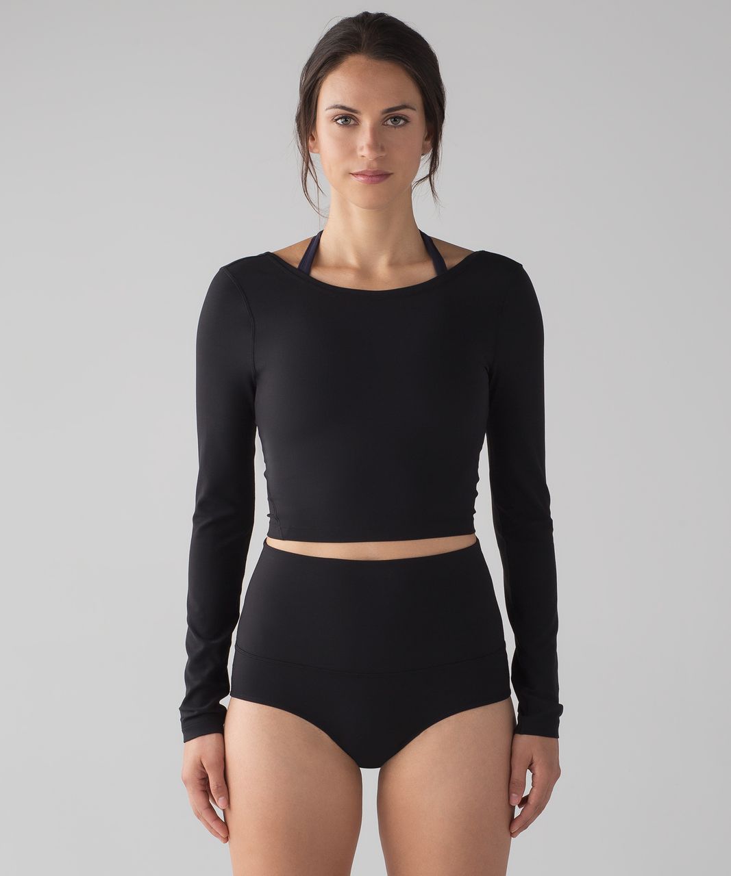 Echt Apparel Arise Comfort Cropped Long Sleeve Black Size M - $25 (34% Off  Retail) New With Tags - From Haley