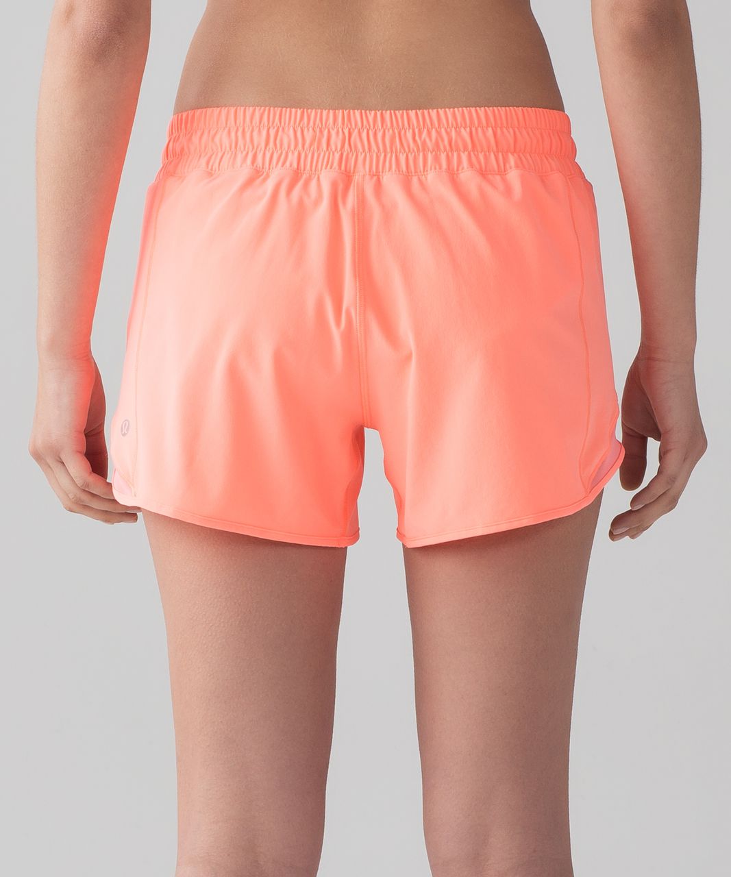 Lululemon Hotty Hot Short II (Long 4") - Pop Orange