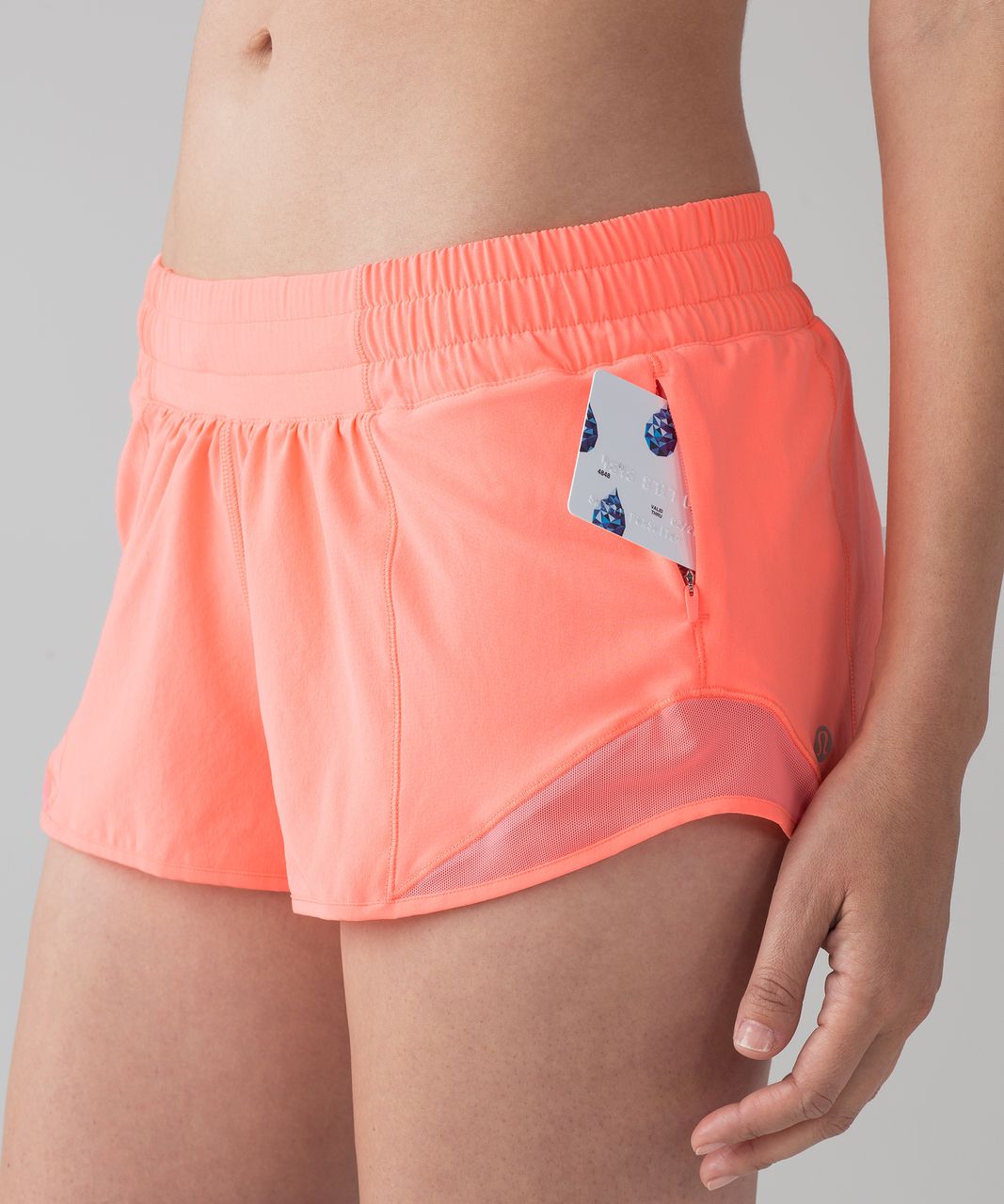 Lululemon Hotty Hot Short II (2.5") - Pop Orange