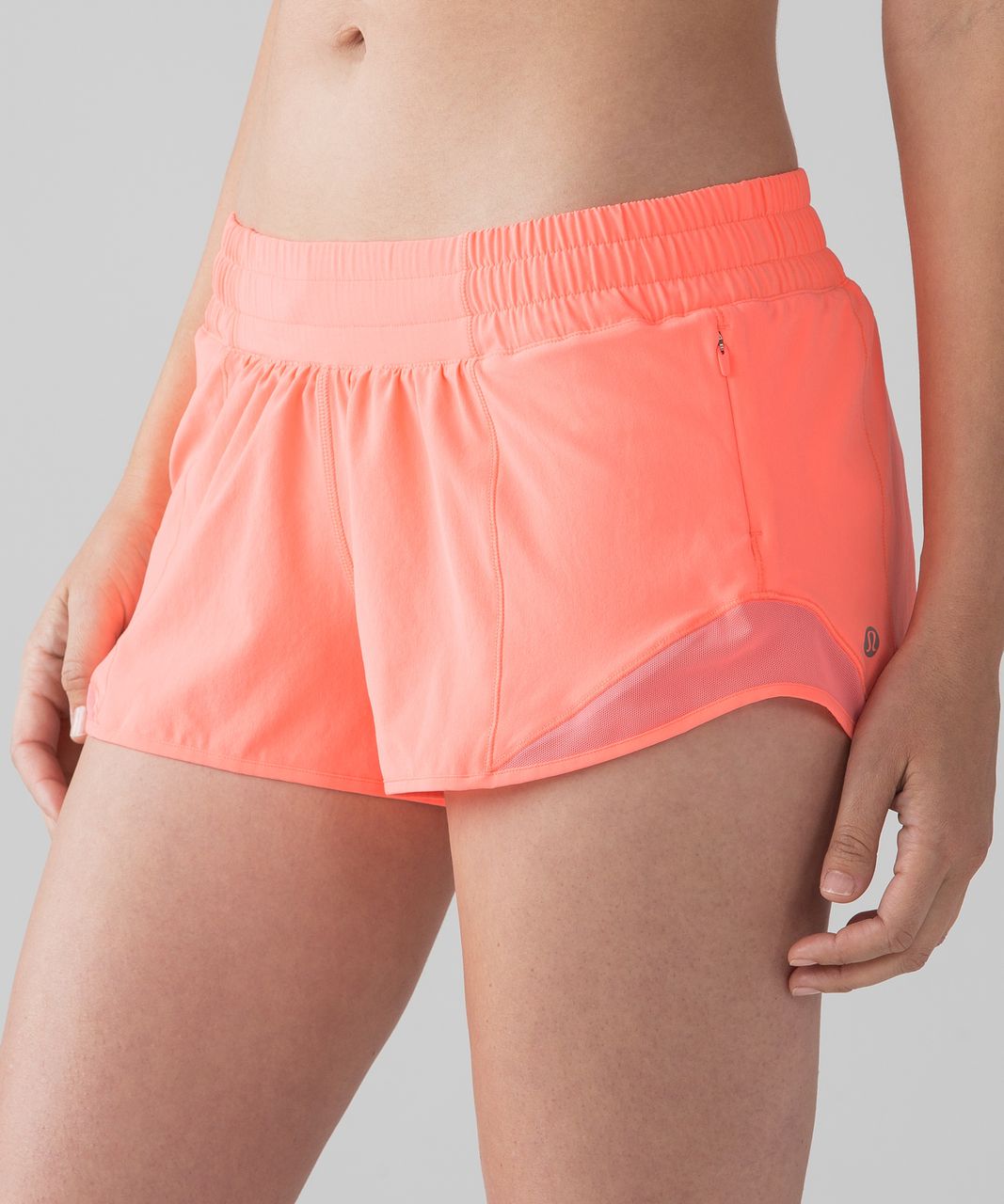 Lululemon Speed Up Low-Rise Lined Short 2.5 - Orange Soda - lulu fanatics