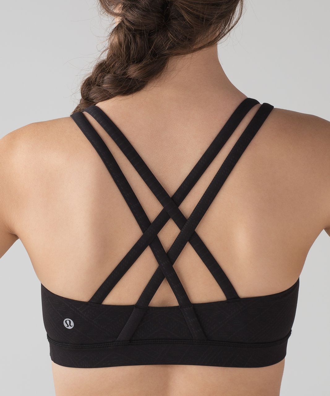 Lululemon Energy Bra - Adorned Emboss Energy Bra Black