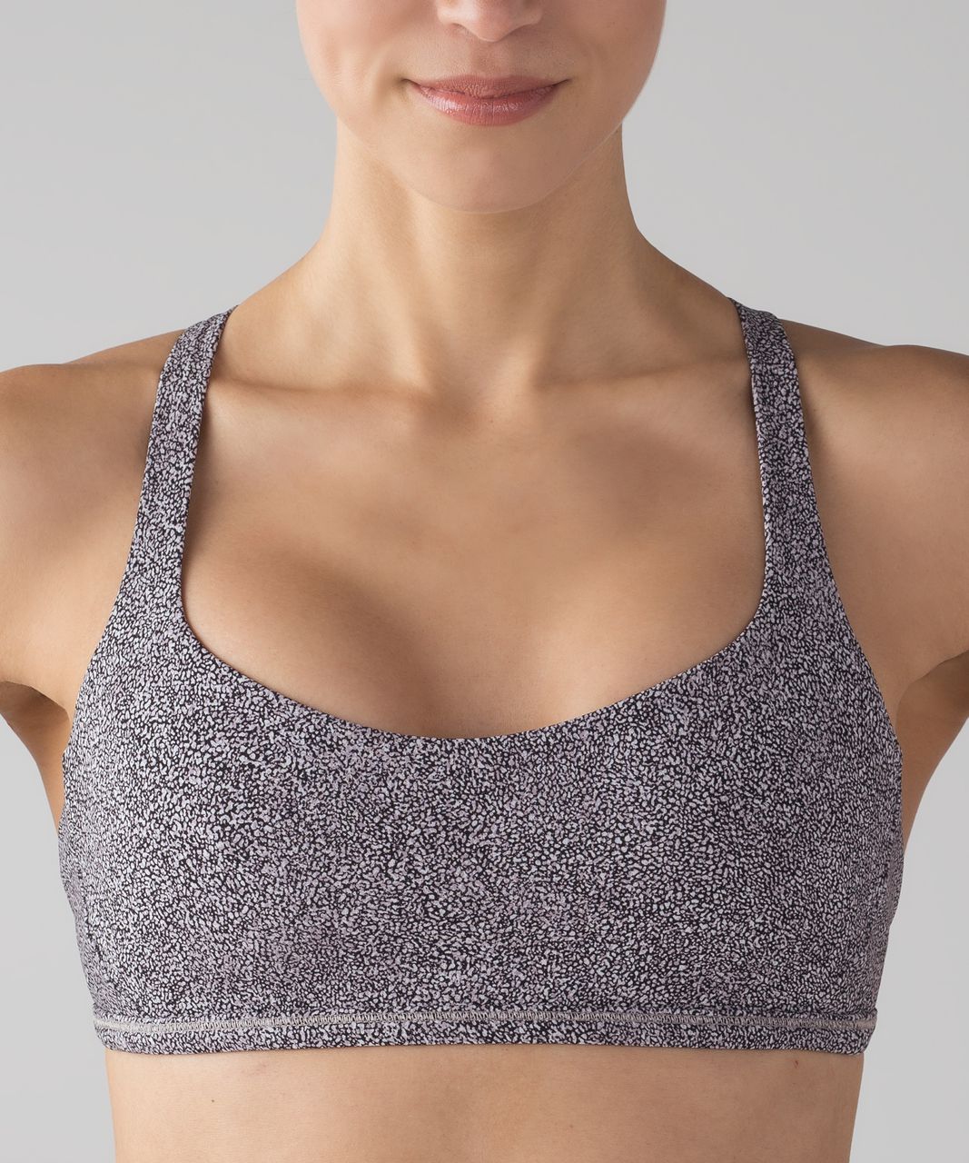 Lululemon Free To Be Zen Bra - Sea Spray Alpine White Dark Chrome