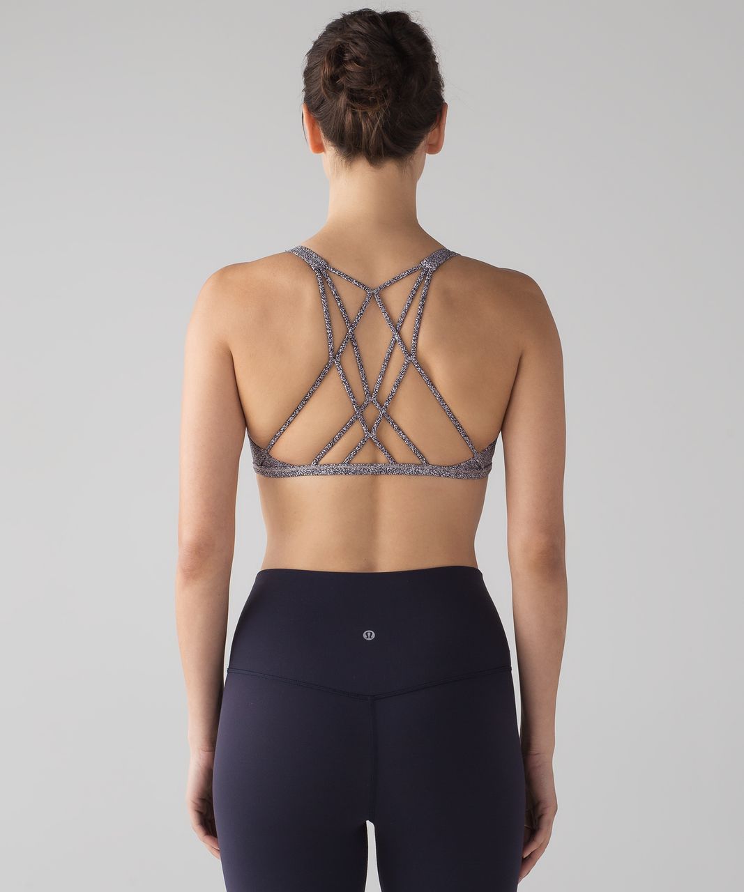 Yoga Strappy Sports Bra in SEA SPRAY