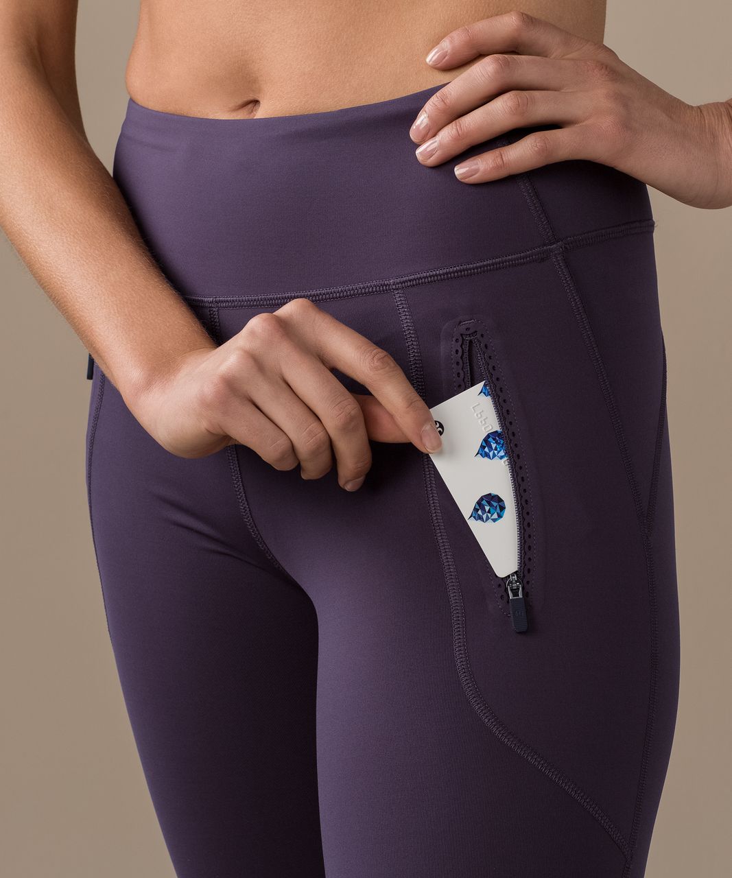 Lululemon Invigorate 7/8 Tight (25") - Black Currant