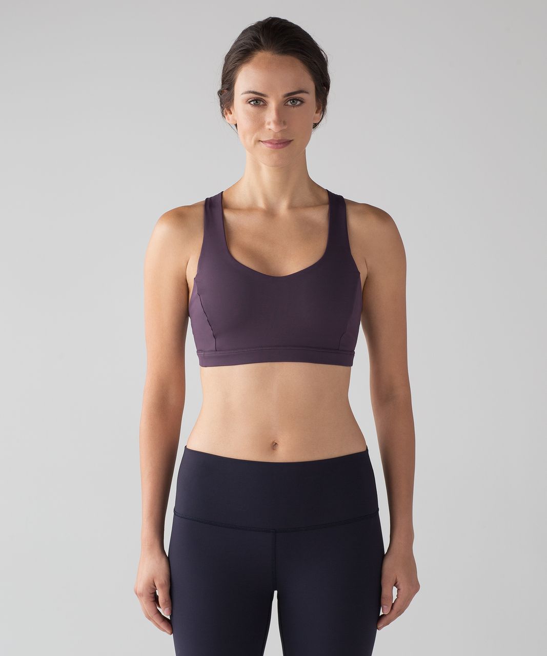 Lululemon Free To Be Serene Bra - Black Currant