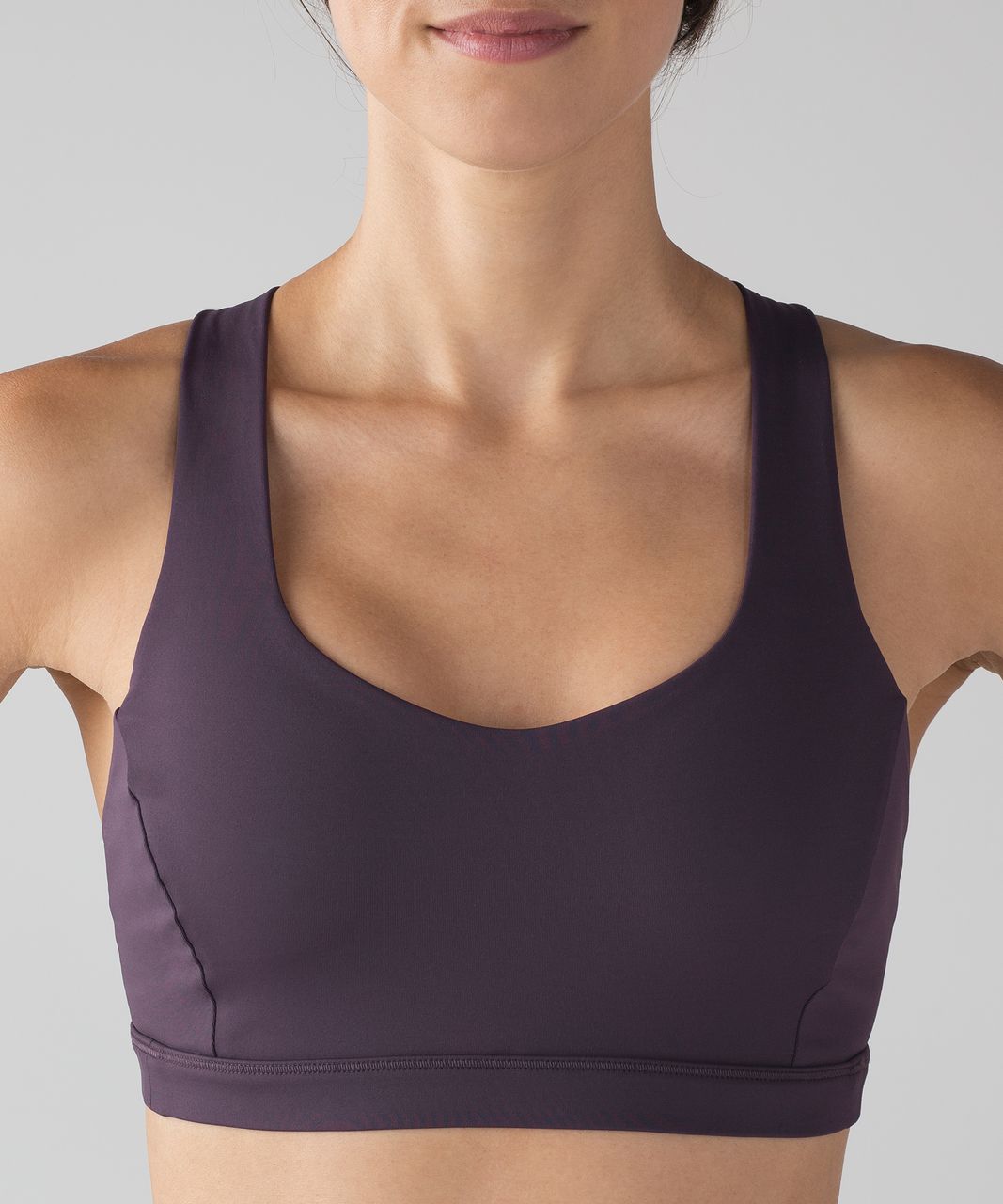 Lululemon Free To Be Serene Bra - Black Currant