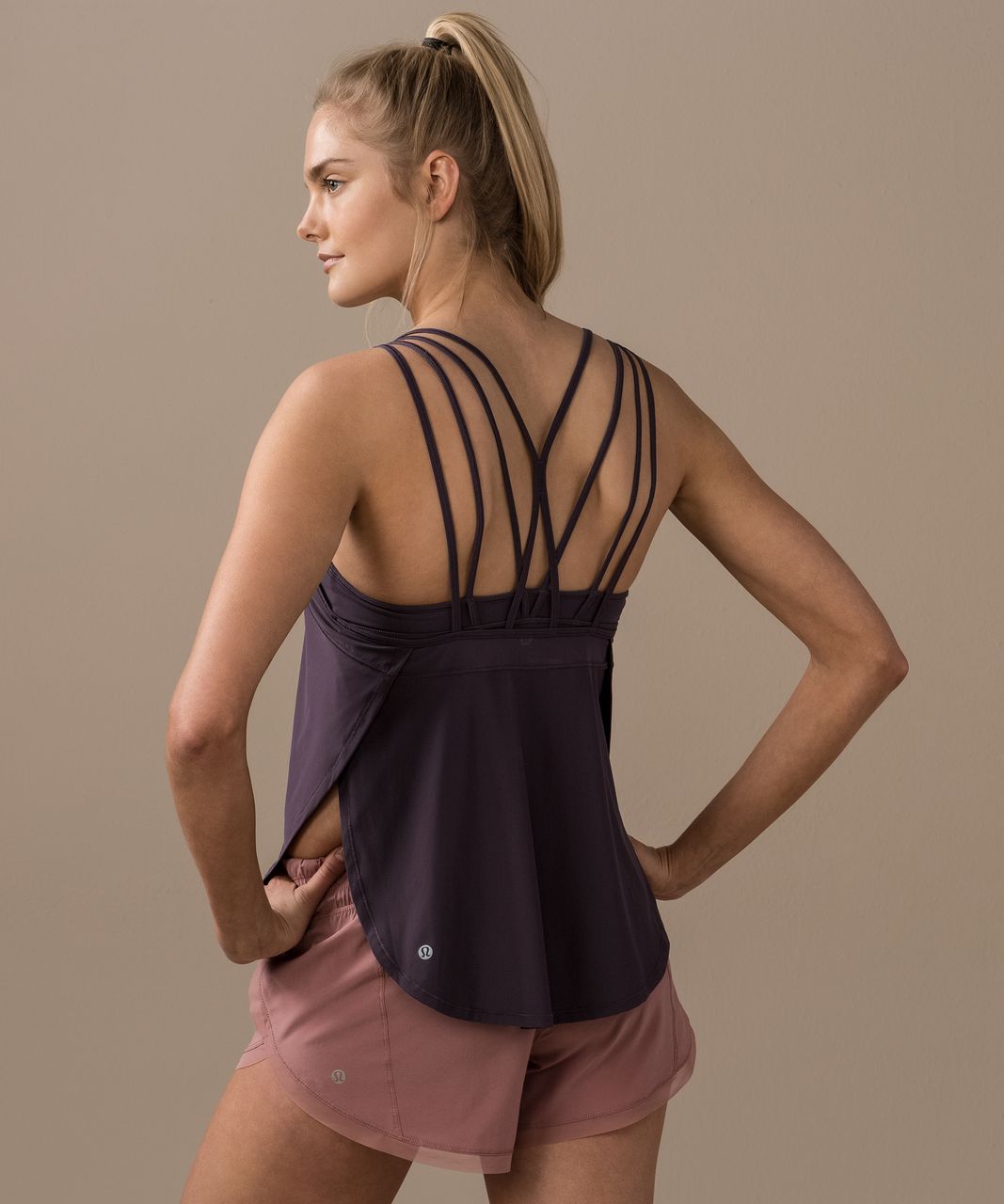 Lululemon Anew Singlet - Black Currant