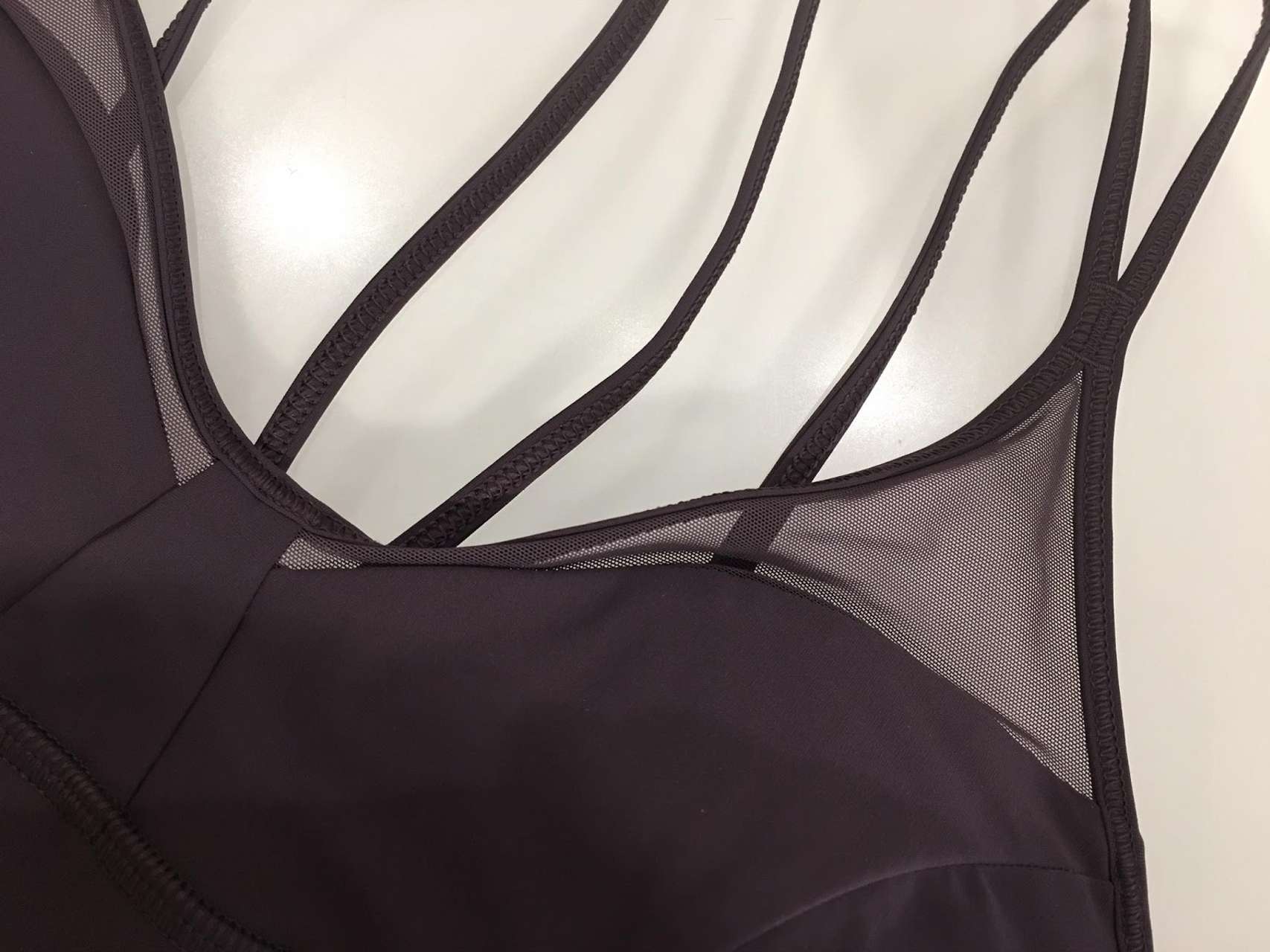 Lululemon Anew Singlet - Black Currant