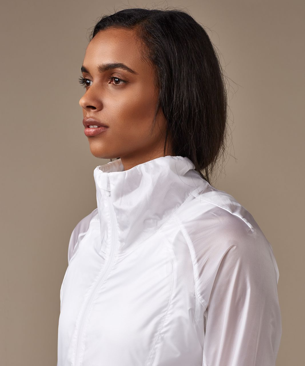 Lululemon Run With It Jacket - White