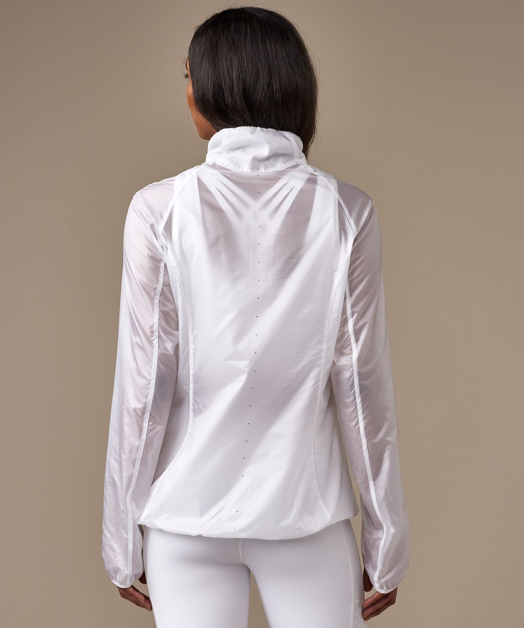 Lululemon Run With It Jacket - White